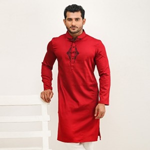 Men's Fashionable Slim Fit Panjabi