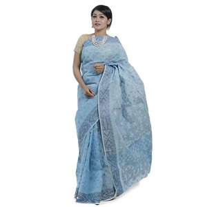 Tangail Cotton Jamdani Saree