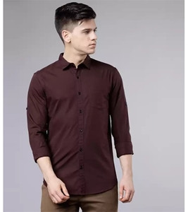Men Half Sleeve Cotton Shirt