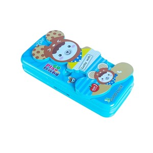 Good Luck Pencil Box Sea World Blue