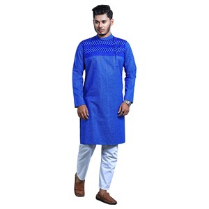 Men's Fashionable Slim Fit Panjabi