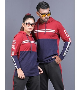 Half Sleeve Couple Hoodies