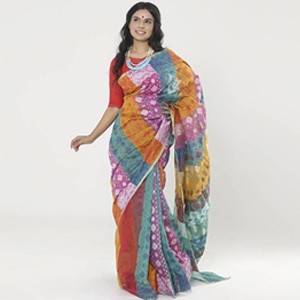 Women's Cotton Jamdani Saree