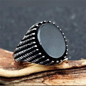 Men's Stainless Steel Finger Ring