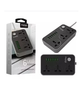 Ldnio SC3604 3Power Socket 6USB Auto Max 3.4A Grey