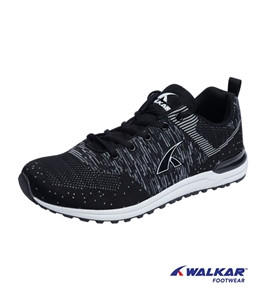 Walkar Men's Sports Shoe Black
