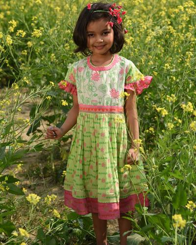 Girls Fashionable Frocks