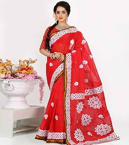 Women's Fashionable Cotton Saree