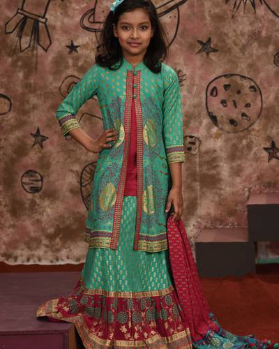 Girls Fashionable Frocks