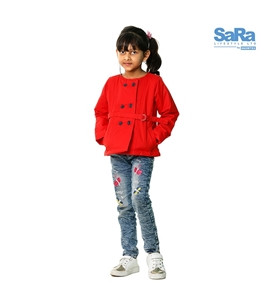 Girl's Synthetic Jacket