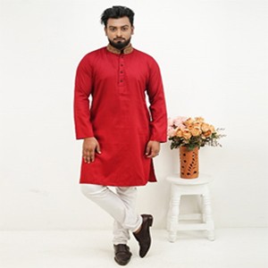 Men's Fashionable Slim Fit Panjabi