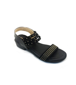 Bay Girl's Sandal Black