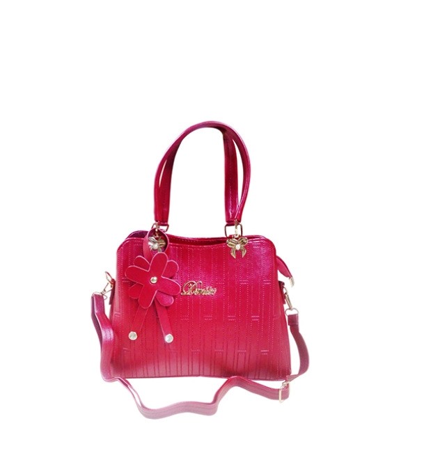 Women's Glossy Magenta Bag
