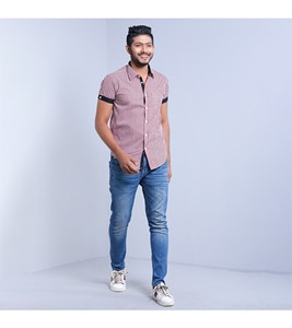 Men's Half Sleeve Casual Shirt