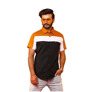 Men's Half Sleeve Causal Shirt