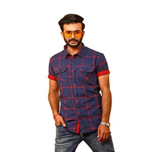 Men's Half Sleeve Causal Shirt