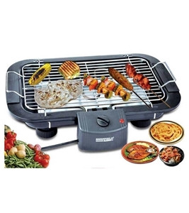 Electric BBQ Grill Machine Black