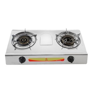 DOU. SS GAS STOVE (2-04SRB) NG