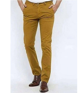 Men's Narrow Formal Official Gabardine Pant