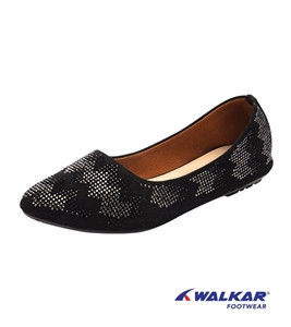 Walkar Ladies Pumpy Black