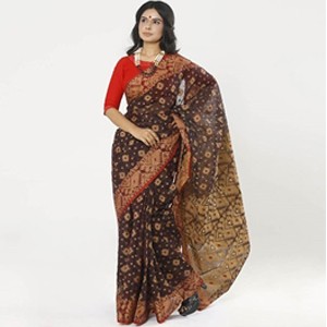 Women's Cotton Jamdani Saree