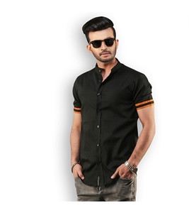 Men Half Sleeve Cotton Shirt