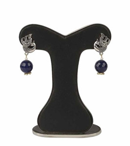 Multi Color Silk Thread Earring