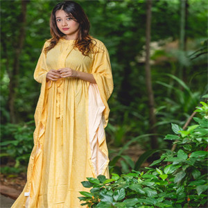 Aurora printed long kaftan