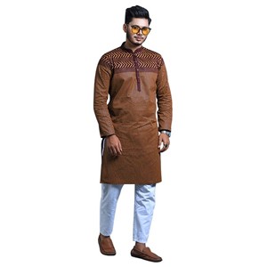 Men's Fashionable Slim Fit Panjabi