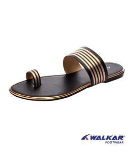 Walkar Ladies Sandal Black