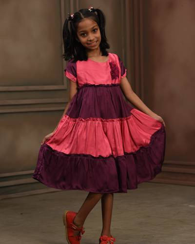 Girls Fashionable Frocks