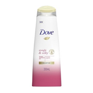 Dove Straight & Silky Shampoo 330ml