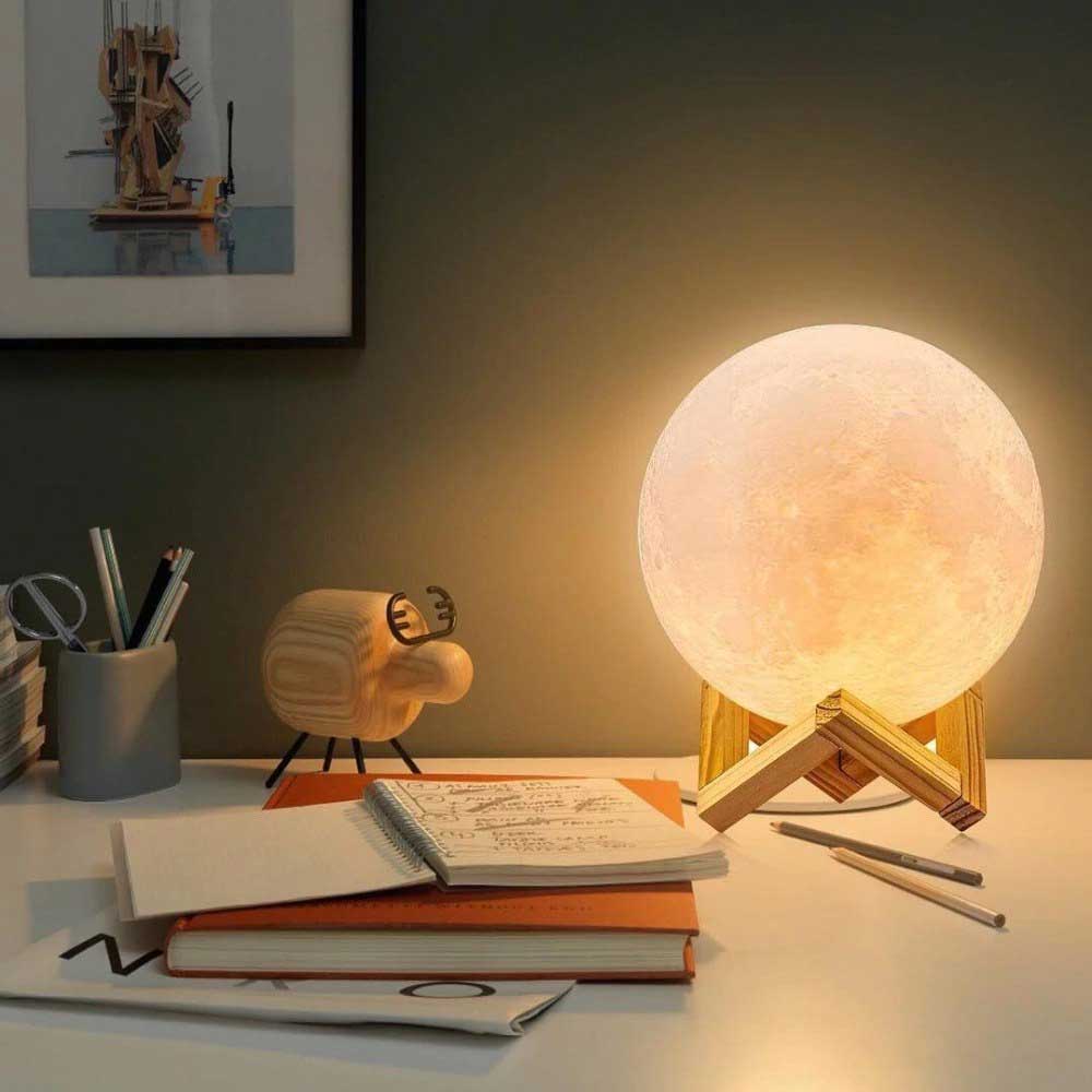 3D Moon Lamp LED Night Moonlight