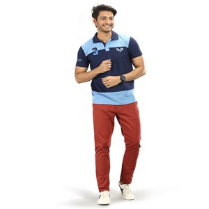 Winner Men's Polo Shirt Blue