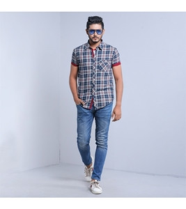 Men's Half Sleeve Casual Shirt