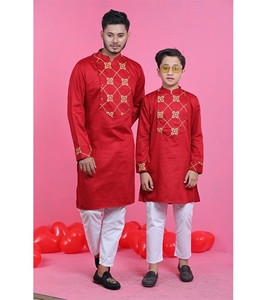 Men’s and Boy'sPanjabi Combo Set