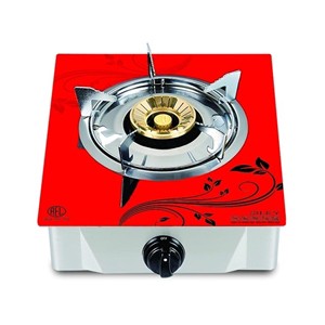 Single Glass LPG Gas Stove Silky