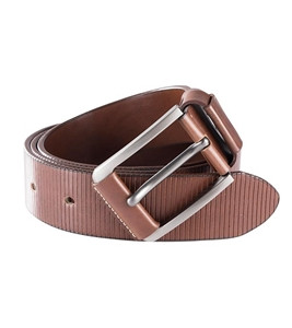 Men's Mixed Leather Formal Waist Belt